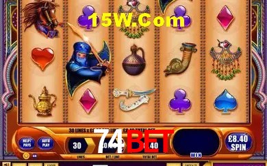 Jackpots e promoções na 74Bet